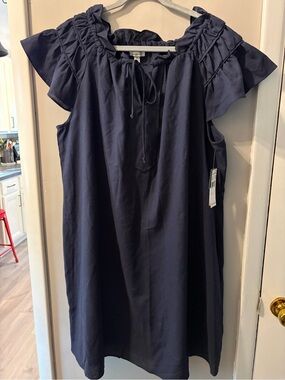 Signature by Robbie Bee Navy Dress with Tag